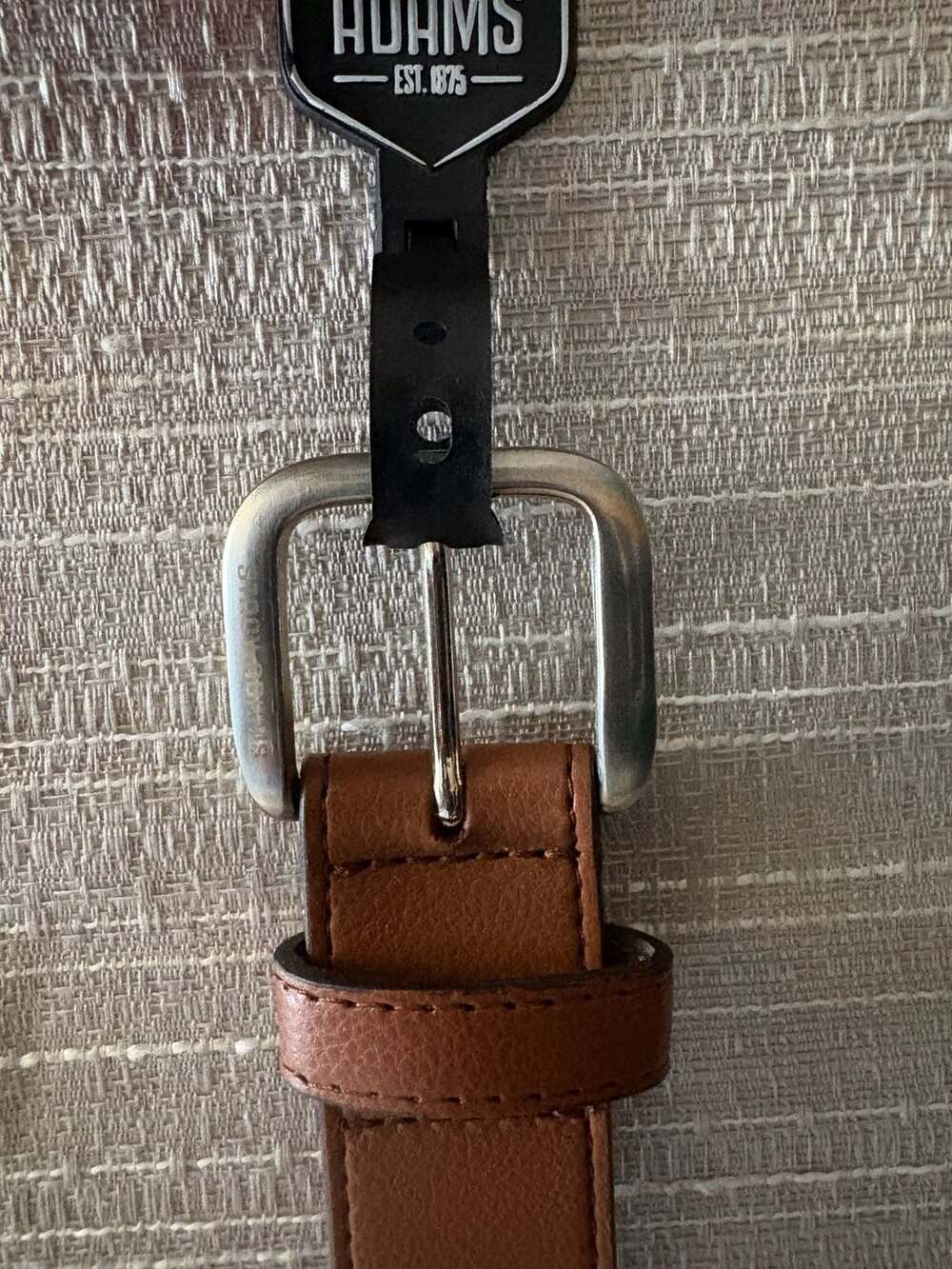 Stacy Adams Men's Classic Leather Dress Belt - Picture 3 of 6